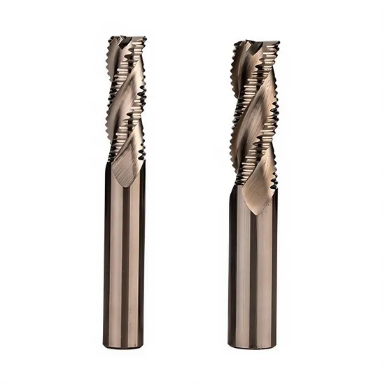 CNC Machine Milling Tools Corner Radius Rough Chamfer Tungsten Stee Carbide Roughing End Mills